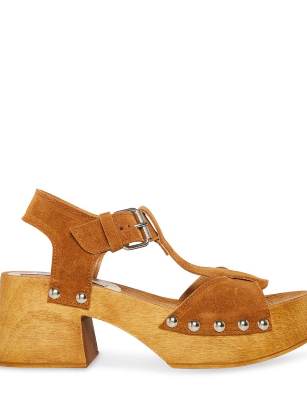 STEVE MADDEN Emmilyn Suede platform sandals/mules - Size 10